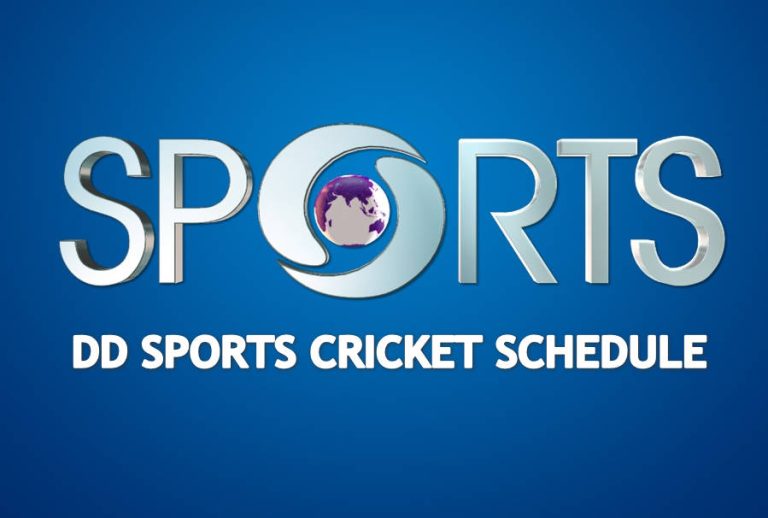 DD Sports Cricket Schedule 2024